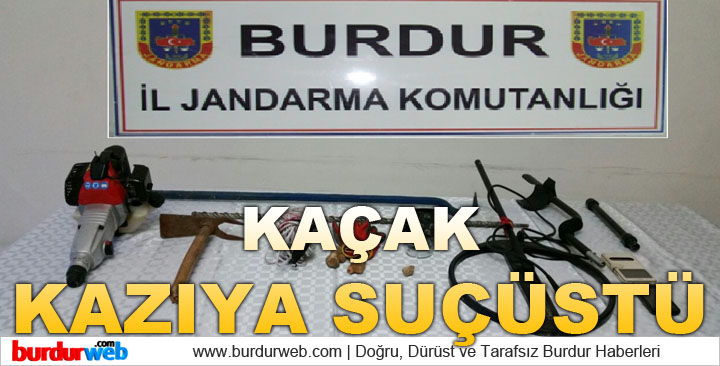 Kaçak Kazıya Suçüstü