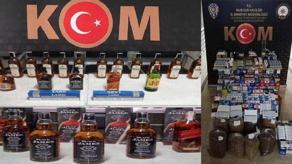 Burdur Polisi’nden kaçakçılara geçit yok