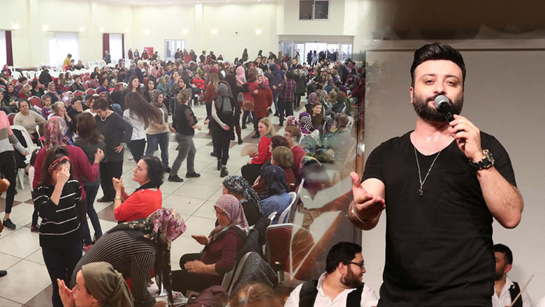 Kadınlar doyasıya eğlendi