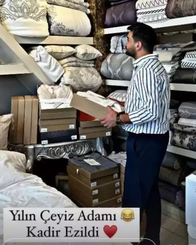 Kadir Ezildi ve Gamze Türkmen Çeyiz Alışverişinde!