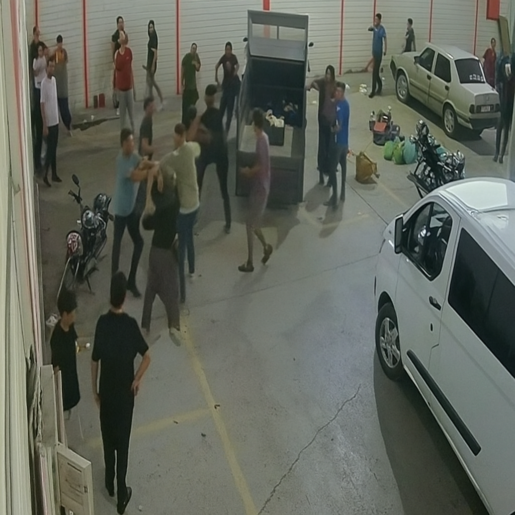 Burdur’da Halk Pazarı’nda Akrabalar Arasında Kavga: 7 Gözaltı
