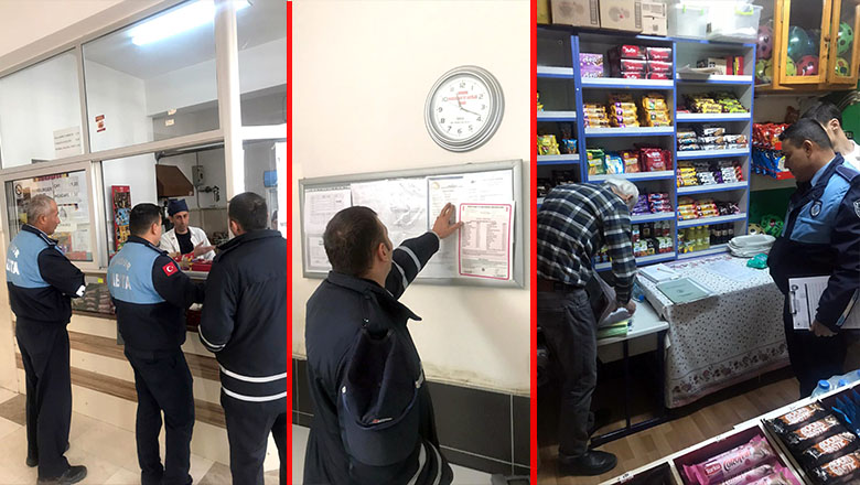 Burdur’daki okullarda kantinler denetlendi