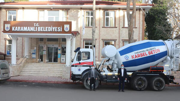 5 adet beton mikseri hayırlı olsun