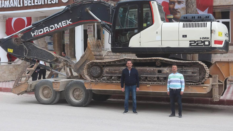 Başkan Fatih Selimoğlu’ndan yeni iş makinası müjdesi