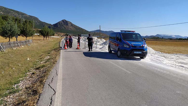 Burdur’da bir köy daha karantinada