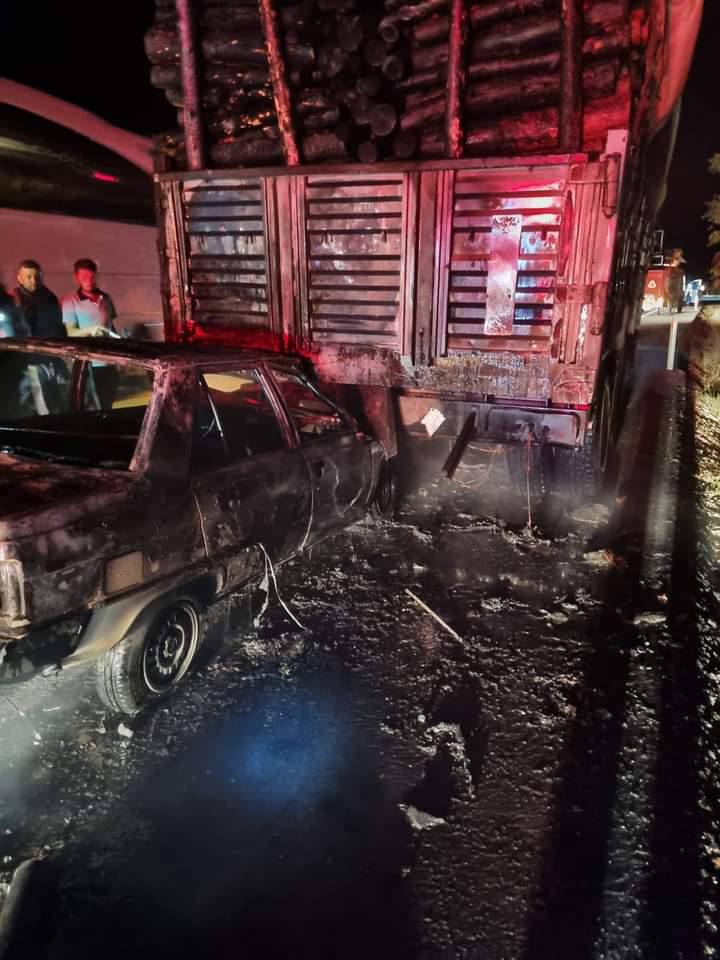 Burdur’un İlçesi Çavdır’da Trafik Kazası