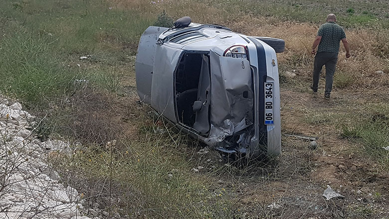 Burdur’da trafik kazası: 4 yaralı