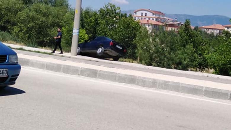 Burdur’da trafik kazası