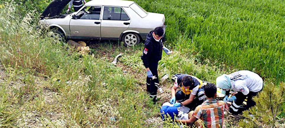 Bucak’ta feci trafik kazası : 5 yaralı