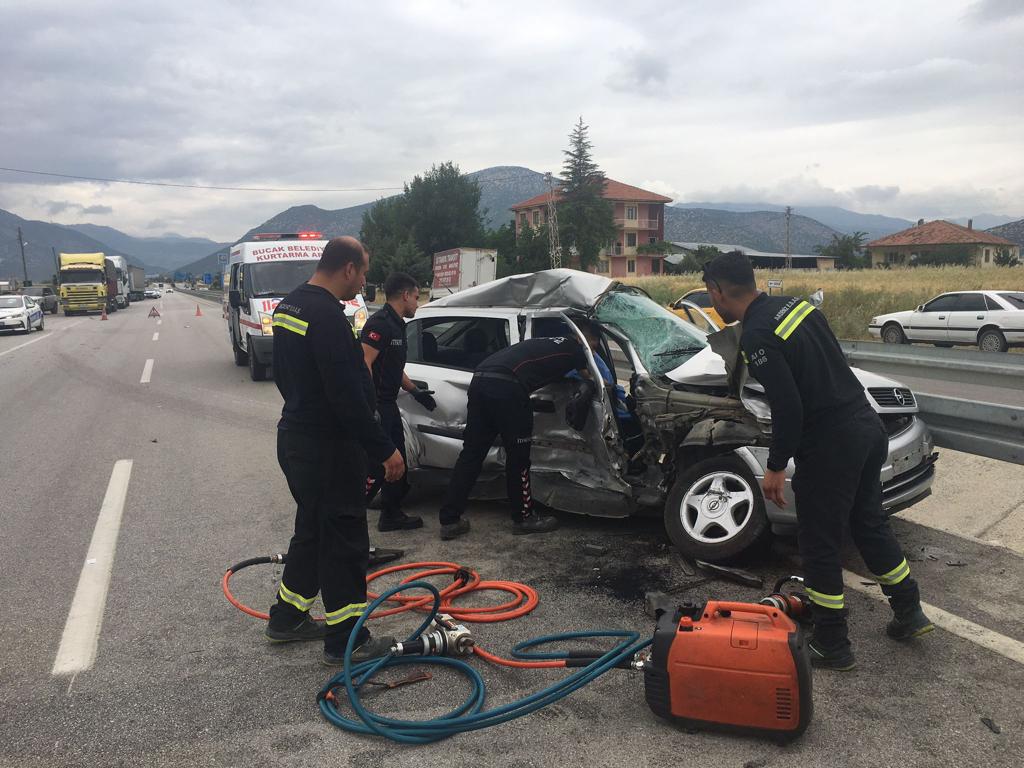 Burdur’da ölümlü kaza