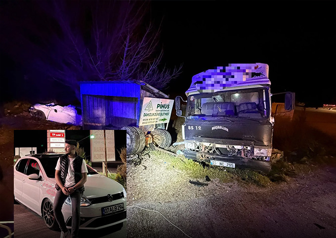 Burdur’da Kavşakta Feci Kaza: Otomobil Sürücüsü Haluk Teksöz Hayatını Kaybetti