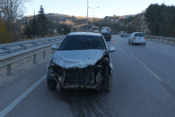 Burdur’da TIR ile Otomobilin Çarpıştı
