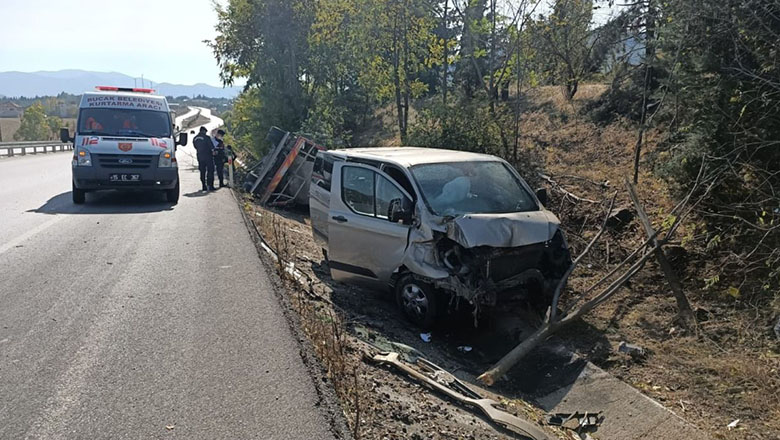 Bucak’ta trafik kazası