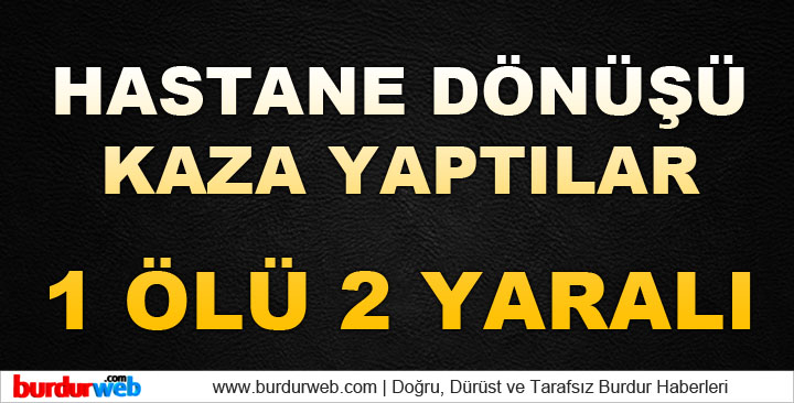 Kestel Yolunda Trafik Kazası