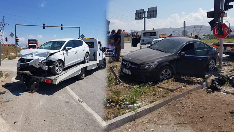 Burdur’da trafik kazası