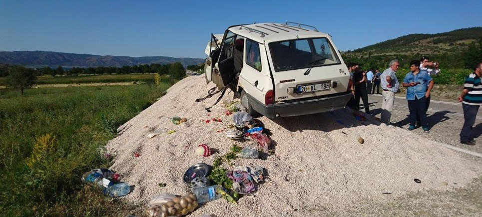 Yeşilova’da trafik kazası: 7 yaralı