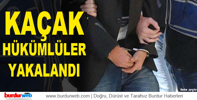 Kaçak Hükümlüler Yakalandı