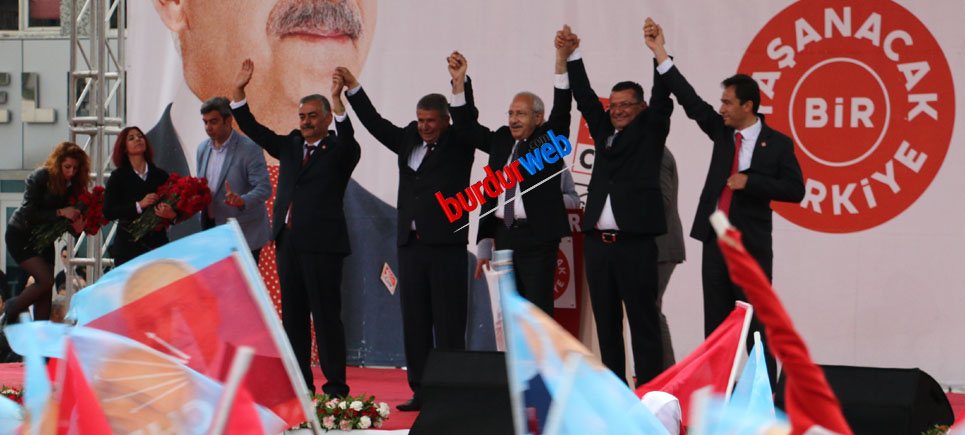Kılıçdaroğlu Burdur Mitingi