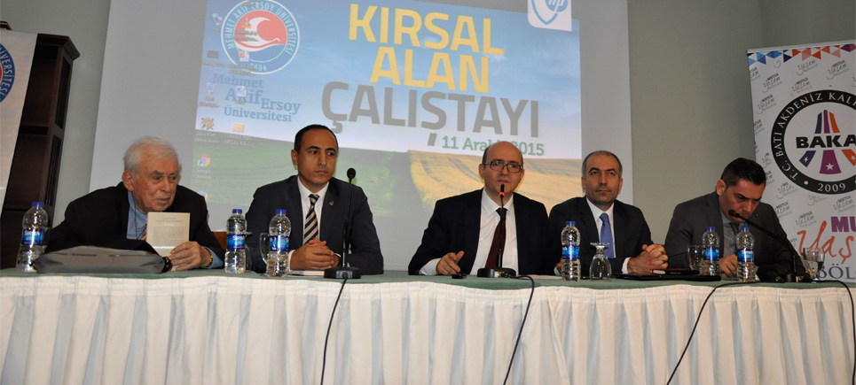 Ağlasun’da Kırsal Kalkınma Çalıştayı