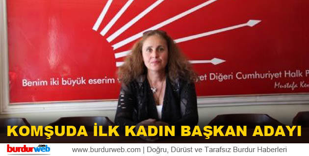 Isparta’da İlk Kadın Belediye Başkan Adayı Zübeyde Silleli