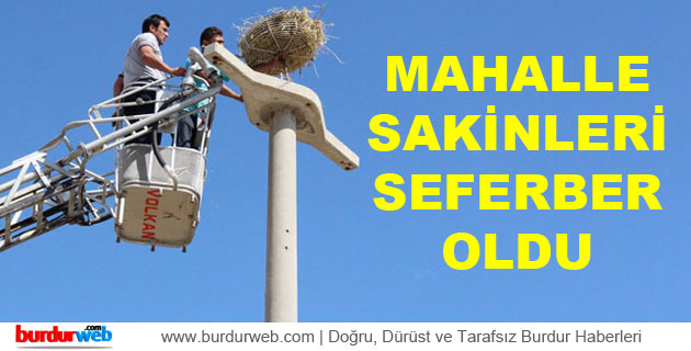 Mahalleliler Seferber Oldu