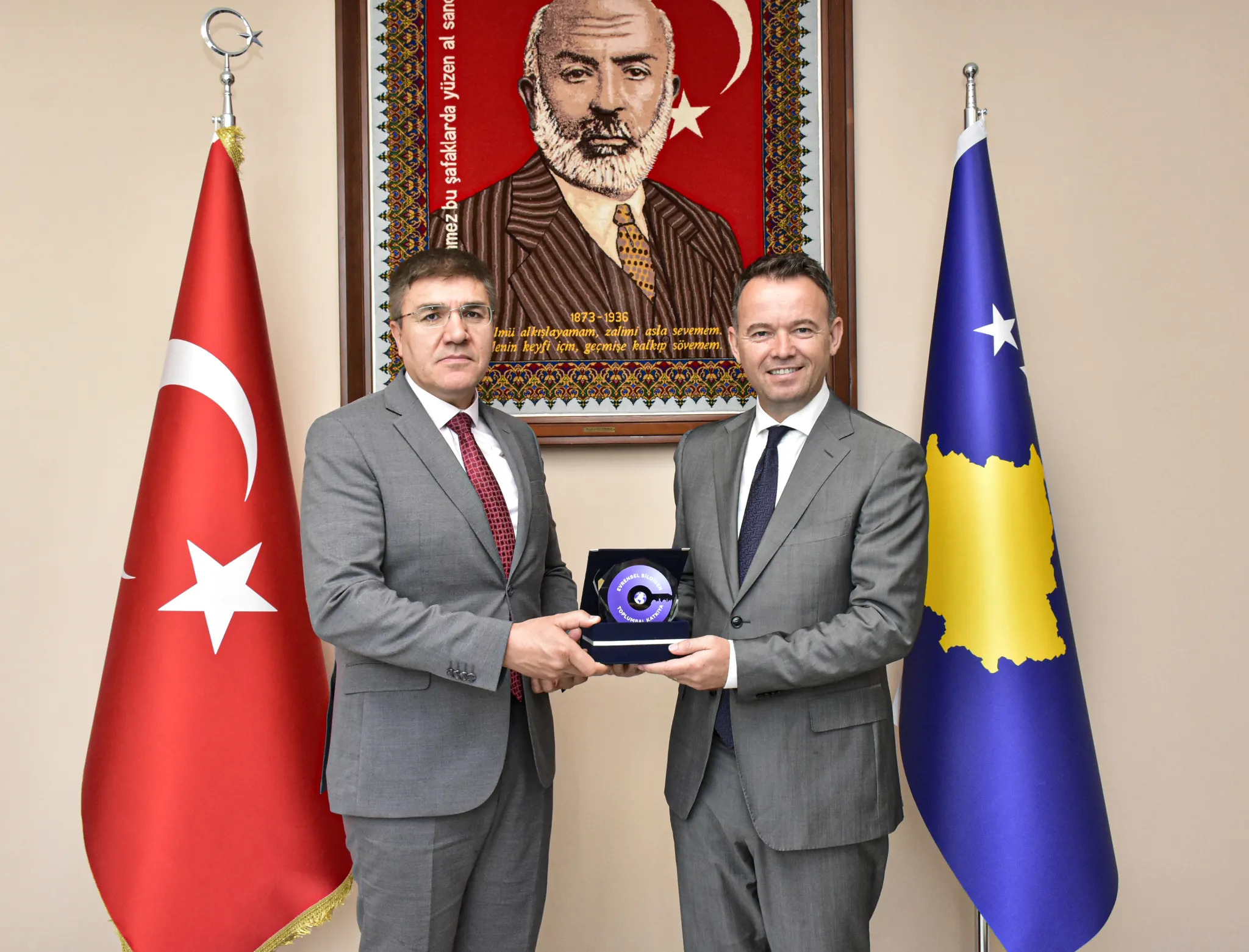 Kosova Tarım Bakanı ve Heyeti MAKÜ’de