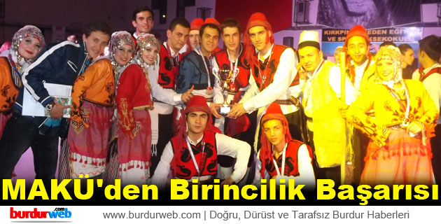 MAKÜ’den Birincilik Başarısı