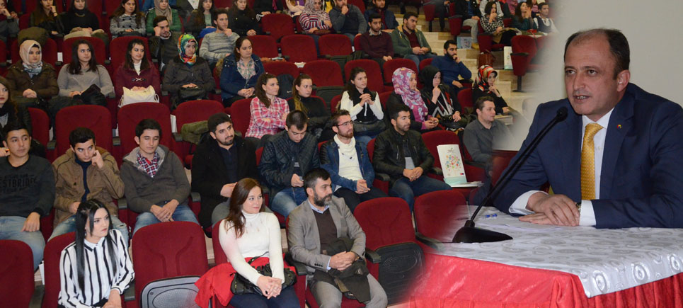 Başkan Başar öğrencilerine ‘Girişimciliği’ anlattı