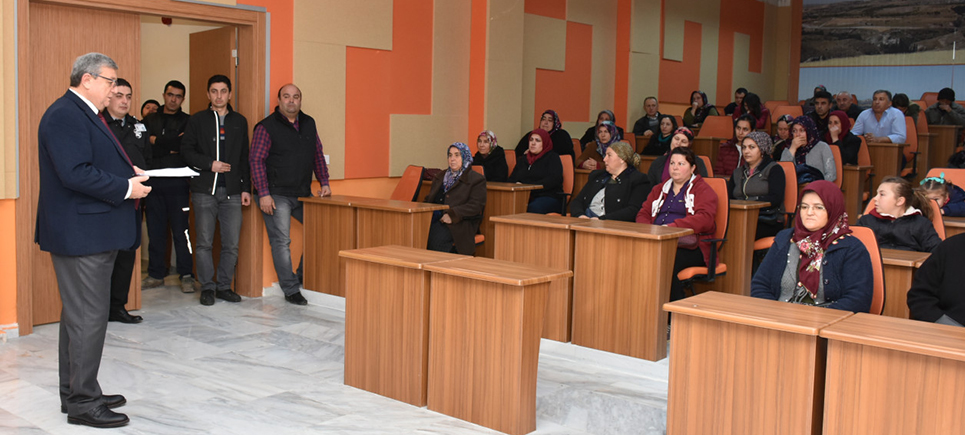 MAKÜ’de kura heyecanı sona erdi