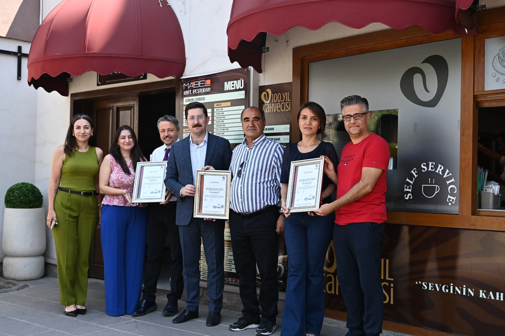 Mamak Belediyesi’nin Çalışmalarına Uluslararası Sertifika