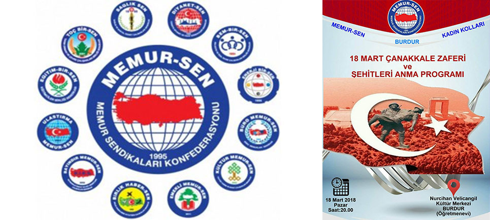 MEMUR-SEN Kadın komisyonundan 18 Mart programı