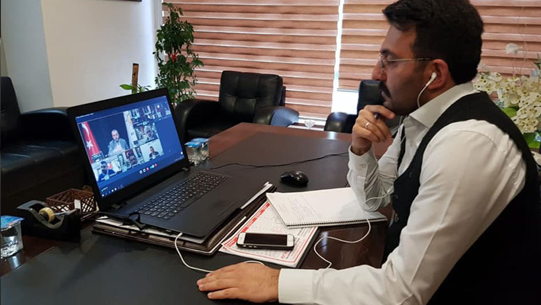 Başkan Mengi’den telekonferanslı önlem