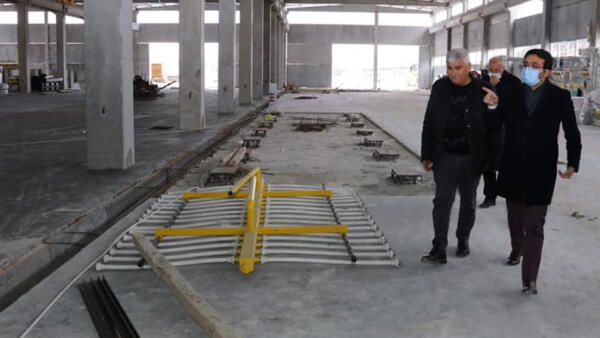 Üç futbol sahası büyüklüğünde dev fabrika