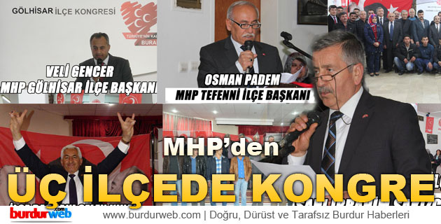 MHP’den Üç İlçede Kongre