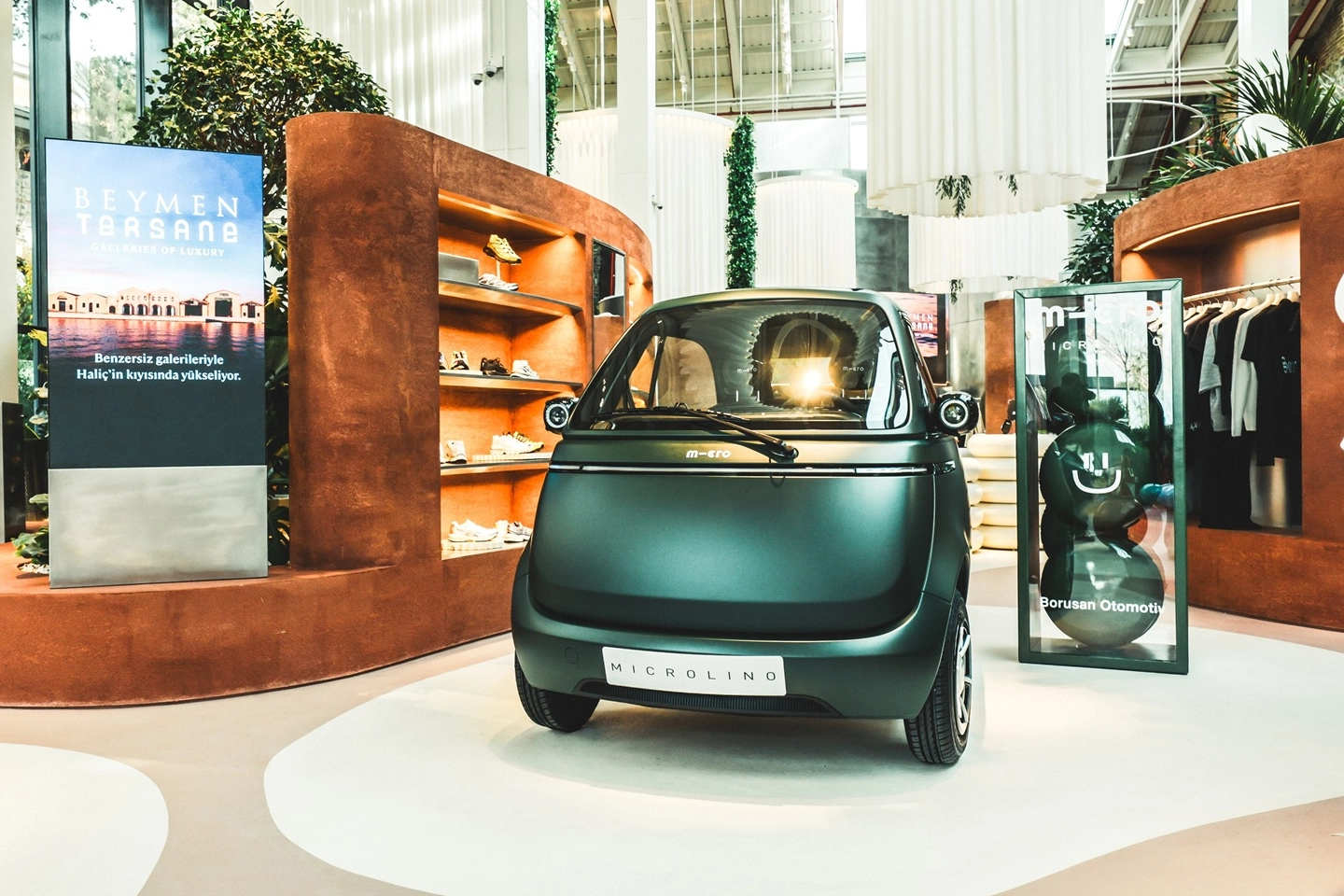 Microlino Beymen Tersane İstanbul’da   