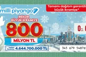 Milli Piyango Yılbaşı Özel Çekilişinde Rekor İkramiye