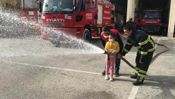 Minik Beren’in hayali gerçek oldu