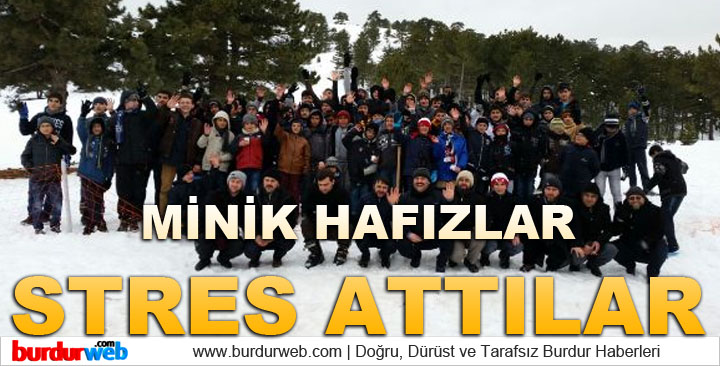 Minik Hafızlar Stres Attı