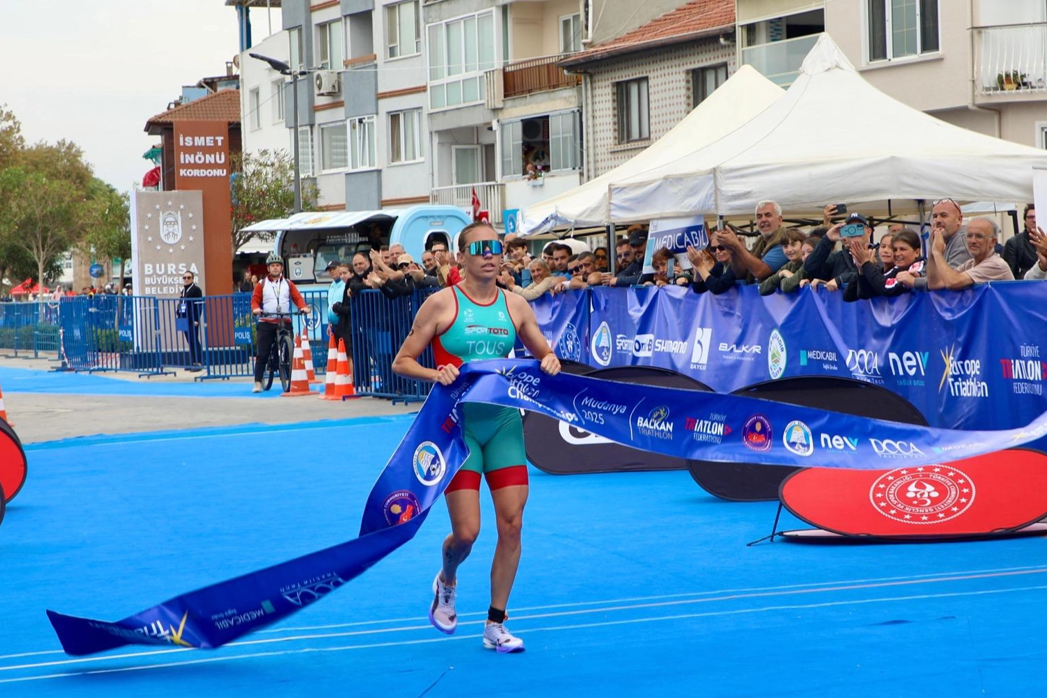 Mudanya, Avrupa Triatlon Balkan Şampiyonası’na Ev Sahipliği Yaptı