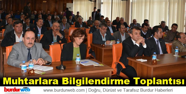 Muhtarlara Bilgilendirme Toplantısı