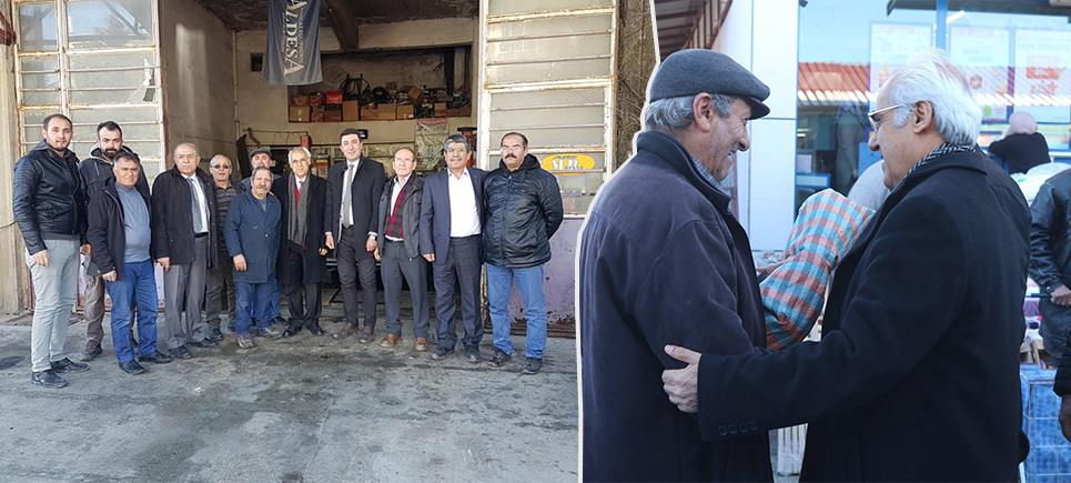CHP’li Mümtaz Şenel’den pazarcı ve sanayi esnafına çifte müjde