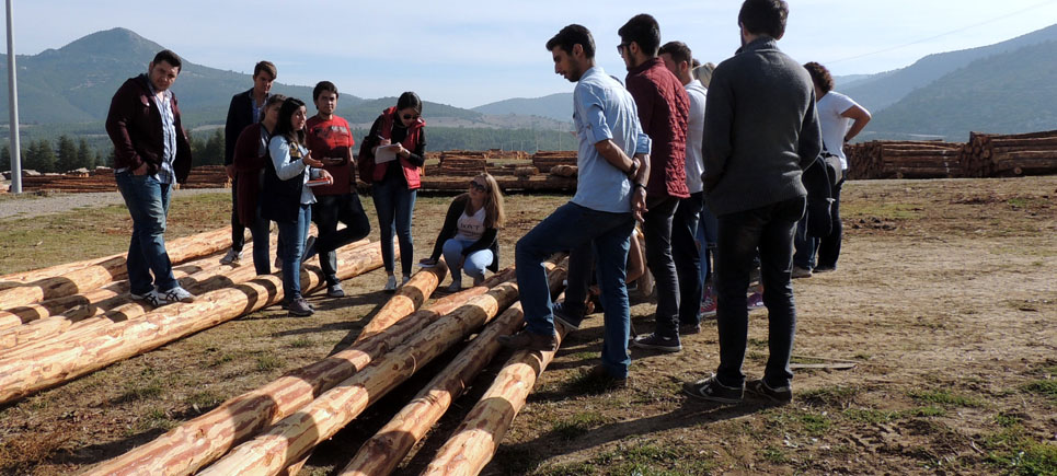 Mühendis adayları Bucak’ta teknik eğitimde