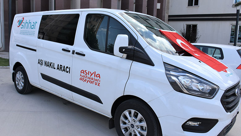 Burdur’a İkinci Aşı Nakil Aracı