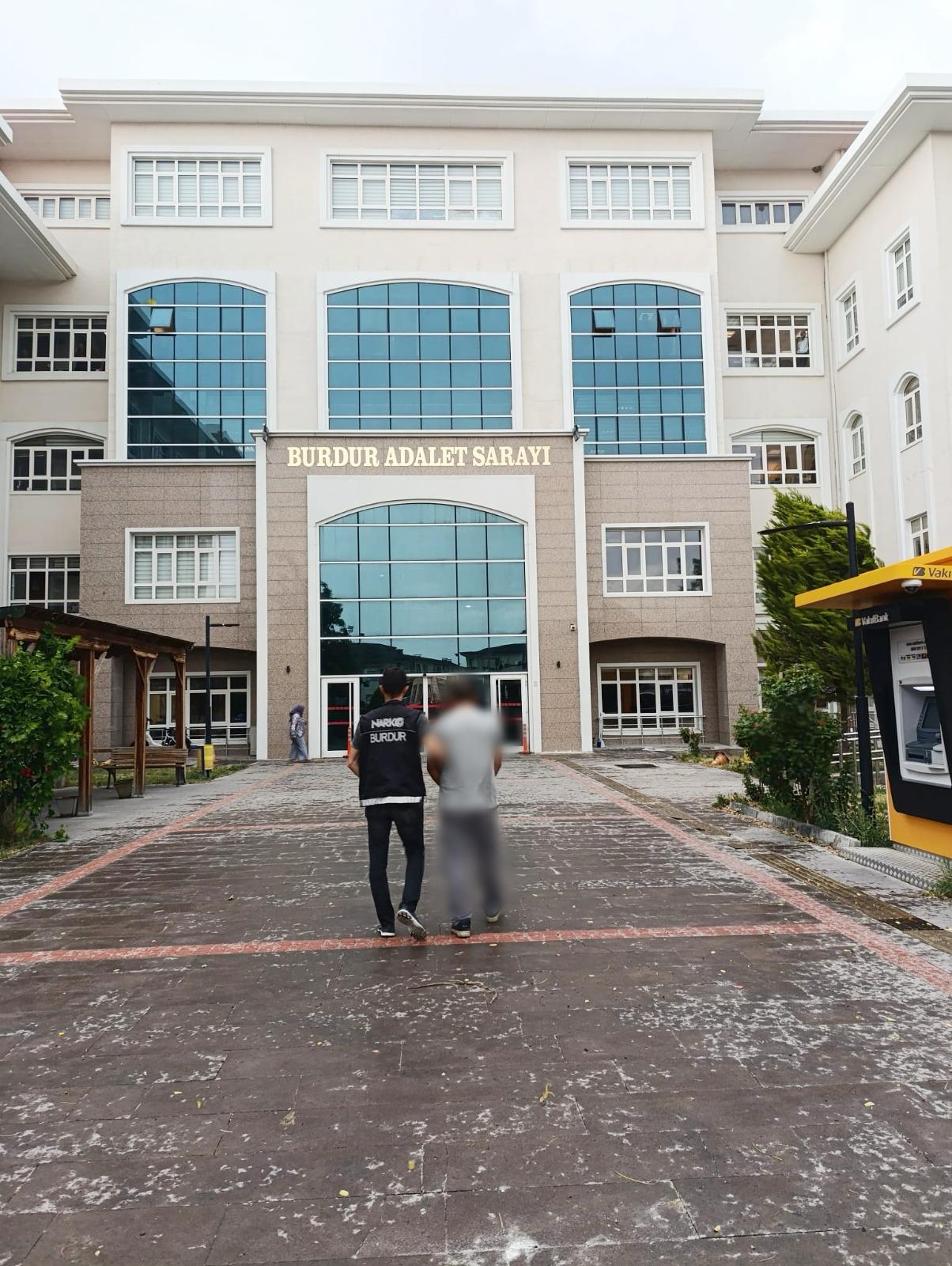 Burdur’da Narkotik Operasyonu