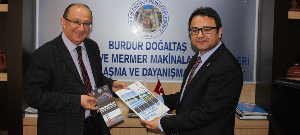 Veli Şakır: ”Mermercilik sektörü lokomotif görev üstlenmekte”