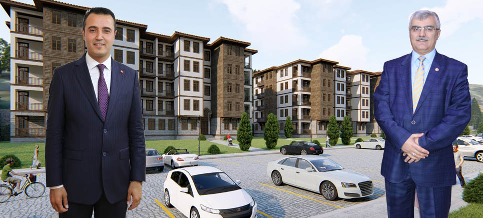 Necatibey mahallesinde TOKİ Projesi tamamlandı