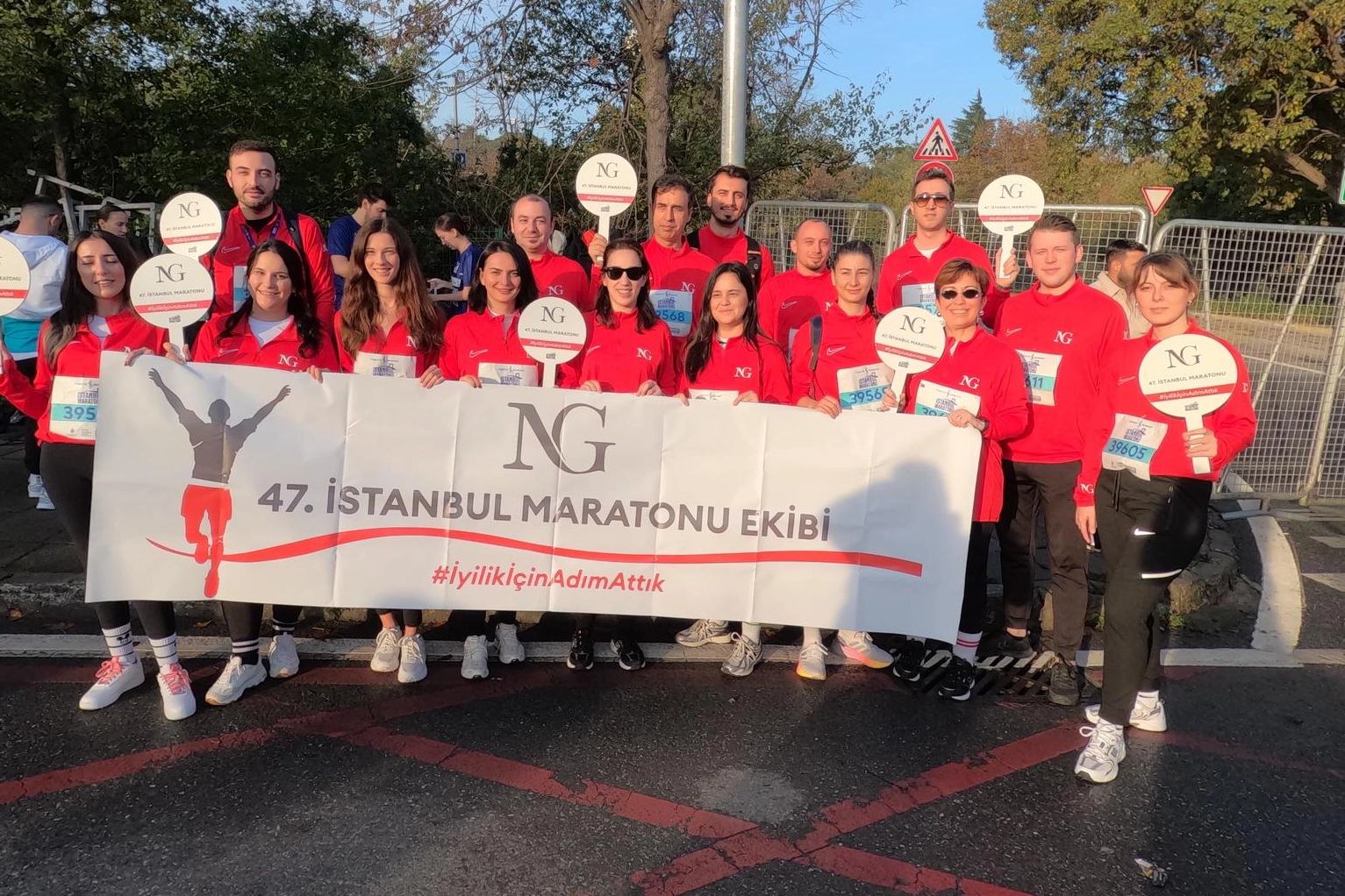 NG Grup 47. İstanbul Maratonu’nda  Adımlarını Yeniden İyilik İçin Attı