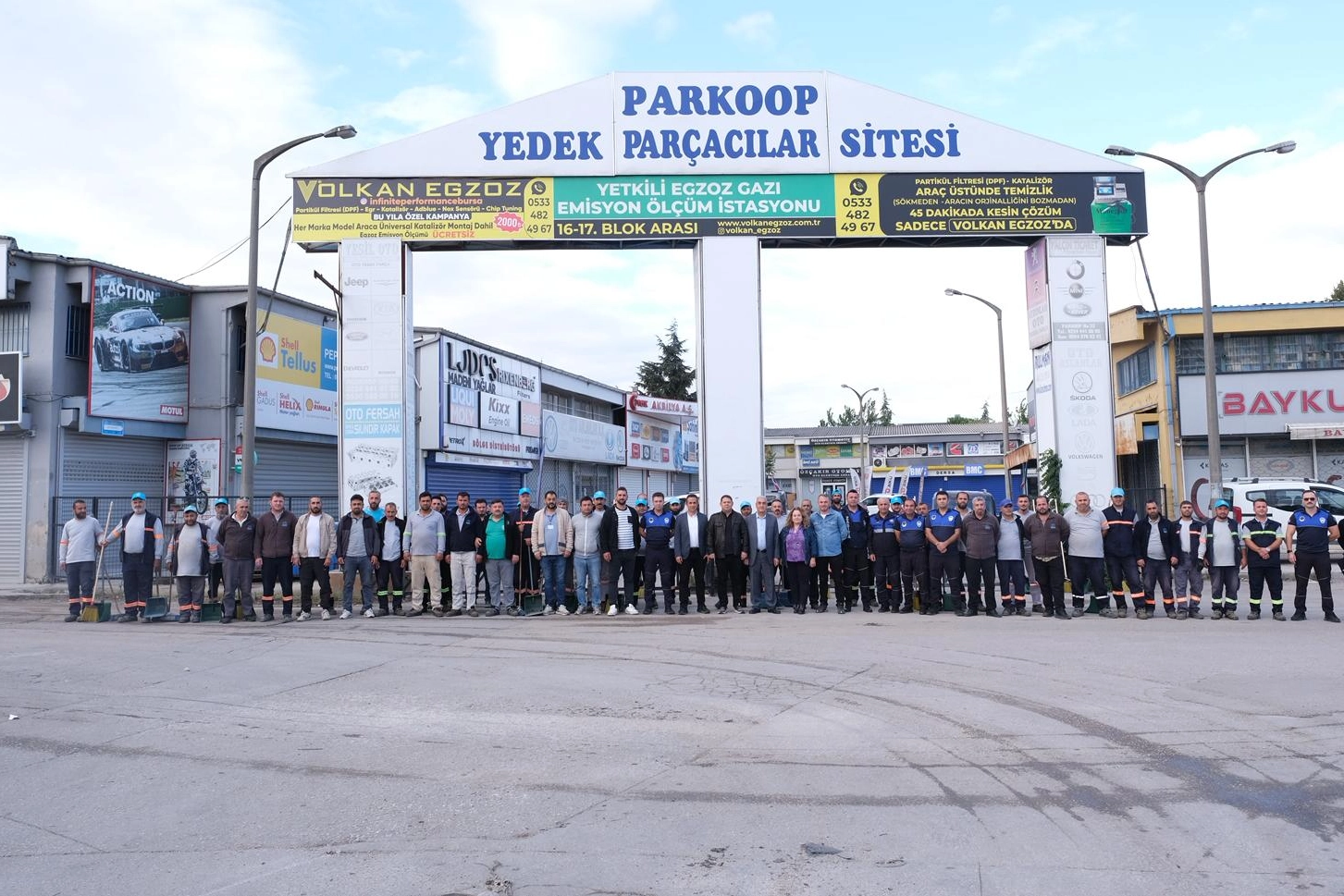 Nilüfer Belediyesi’nden Beşevler Sanayi Sitesi’nde Kapsamlı Temizlik