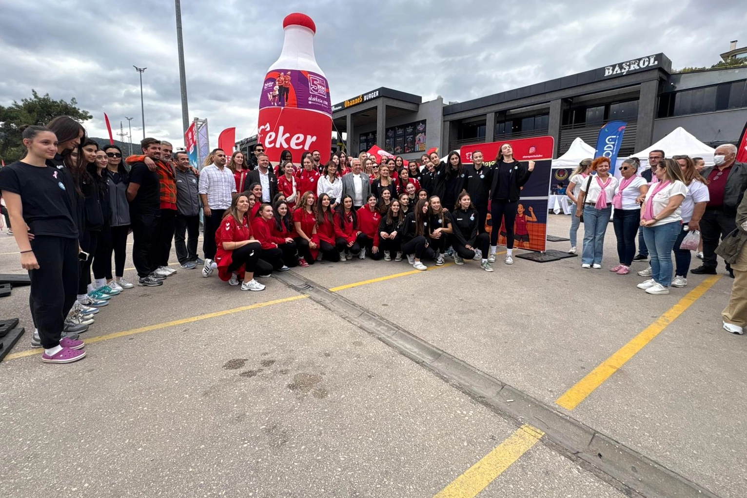 Nilüfer Belediyespor Eker Taraftarıyla Buluştu