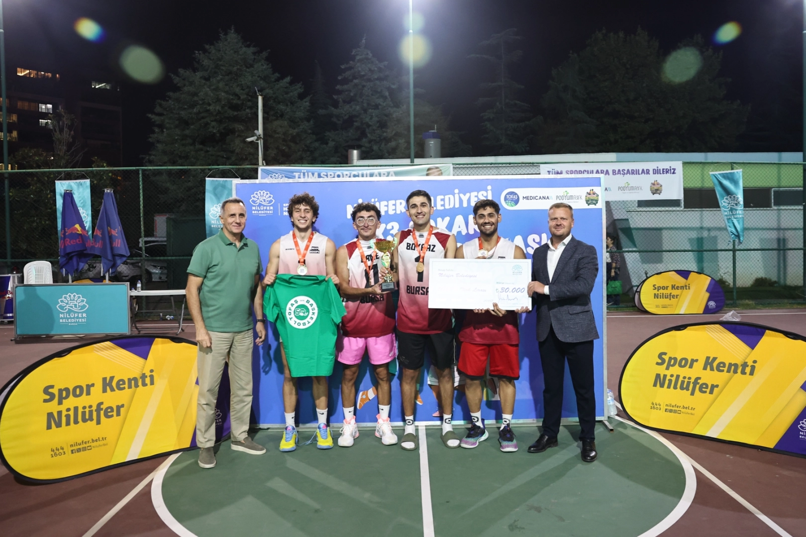 Nilüfer’de 3×3 Basketbol Turnuvası Heyecanı